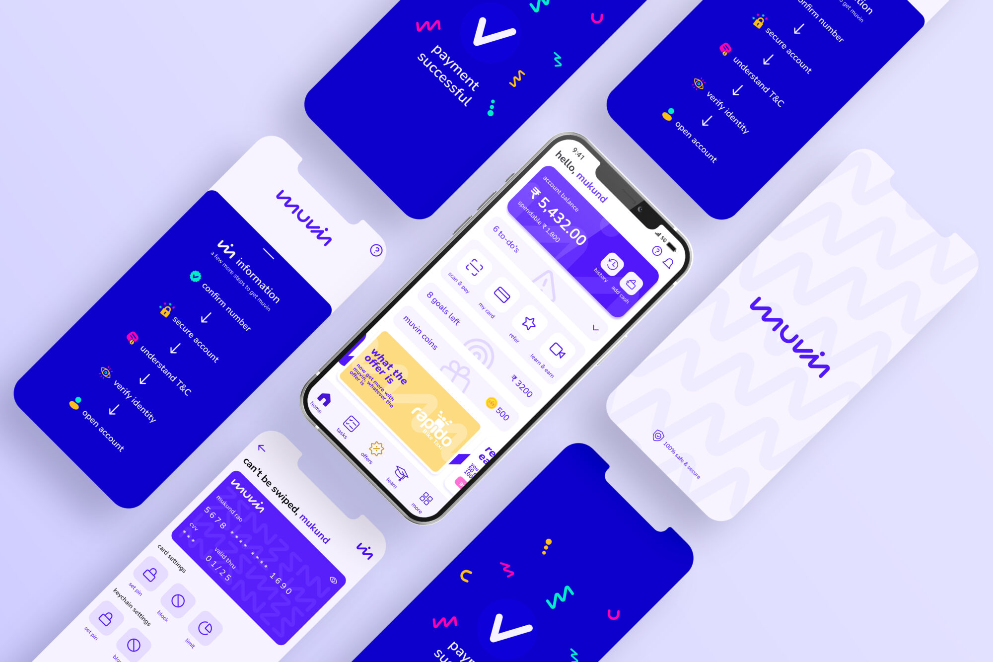 Mockup mobile screen